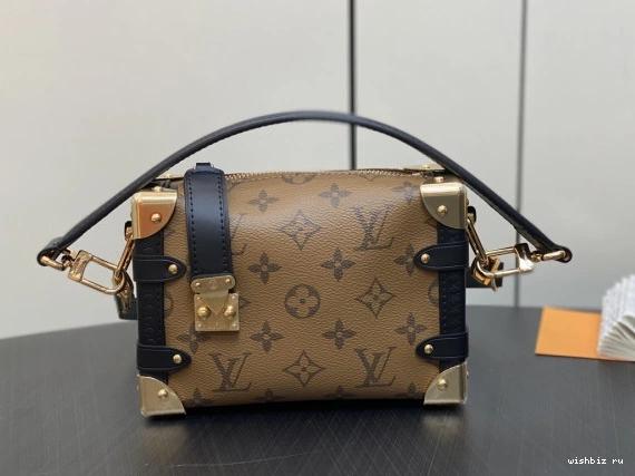 WIS TRUNK VUITTON PM-18×12.5×8cm SIDE LOUIS 0802